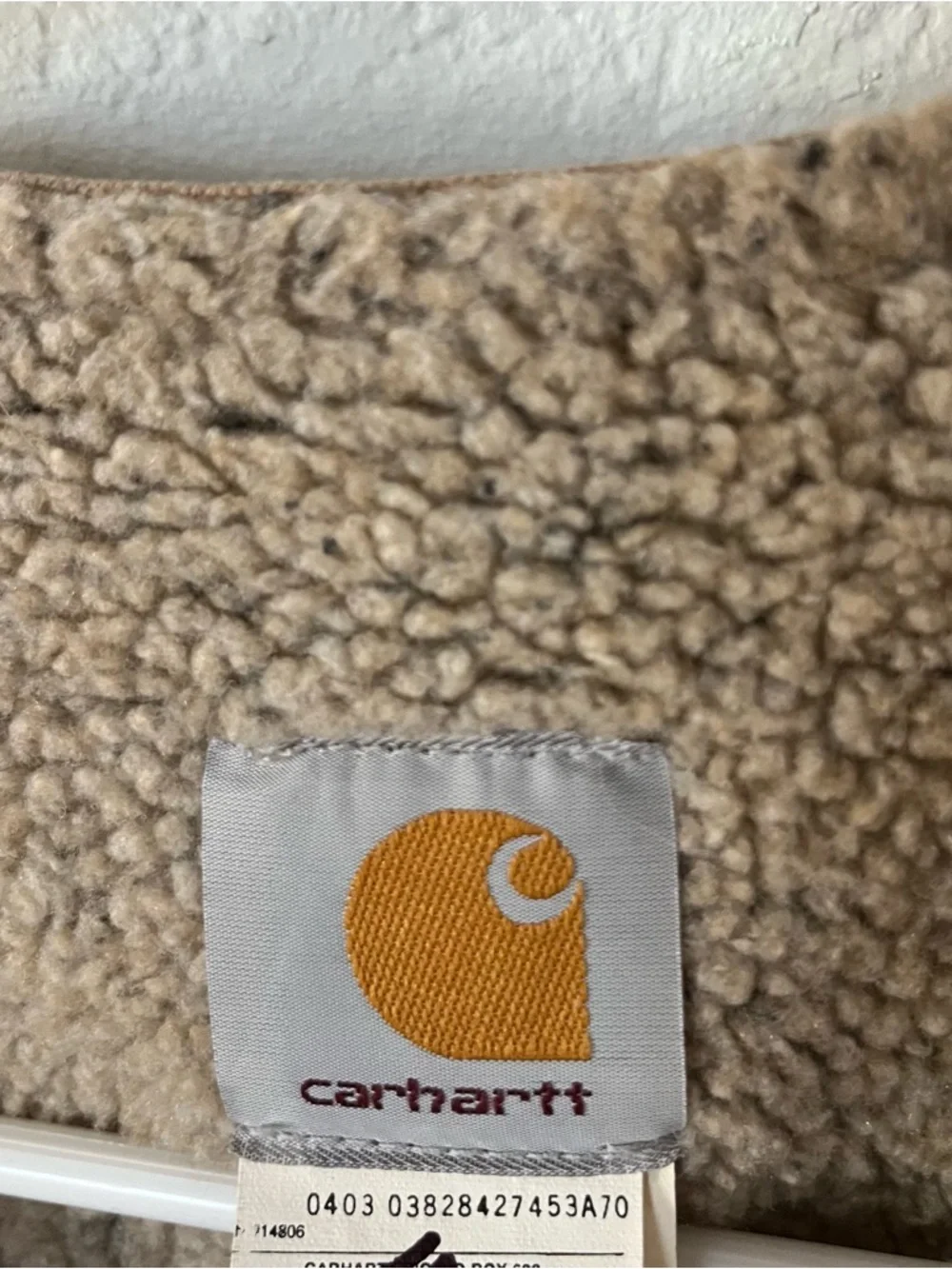 Carhartt Men's Large Tall Sherpa Lined Work Vest - Picture 5 of 9
